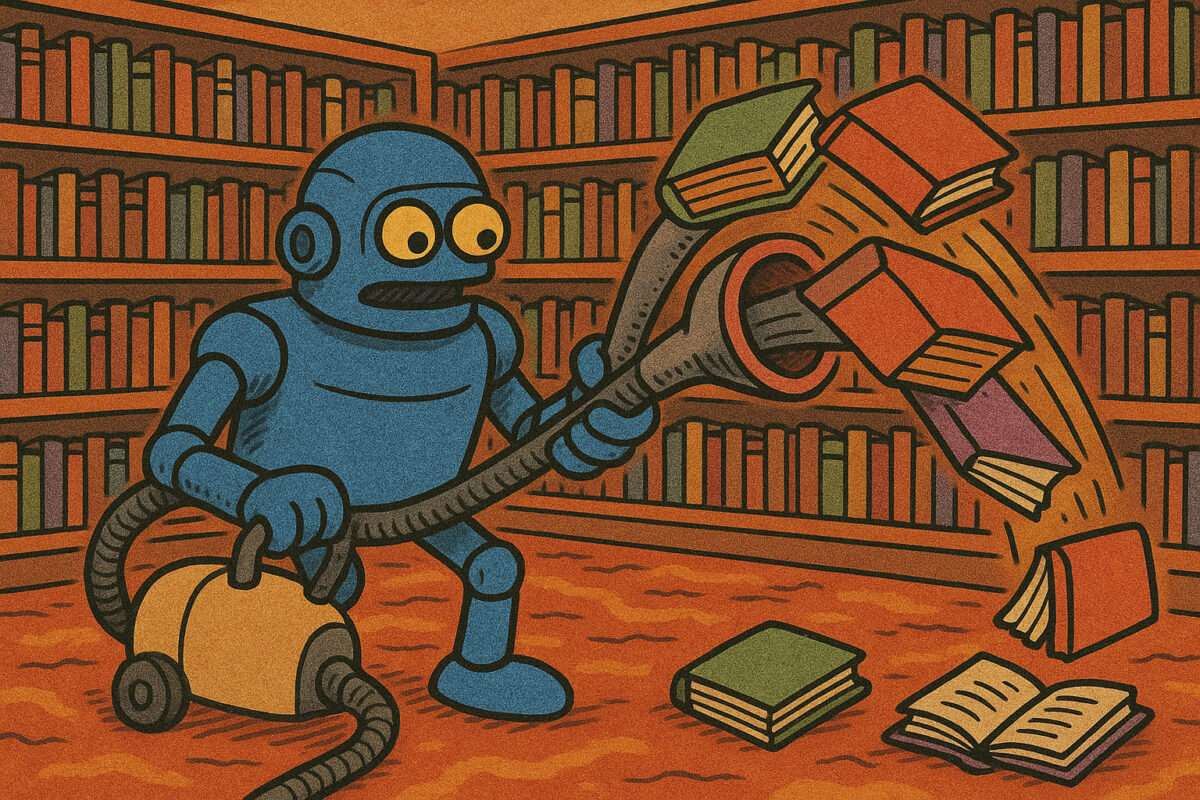 The AI locusts and the inevitable outcome for publishers
