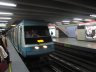 Santiago tube train - just like line 1 in Paris