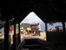 tuk-tuk as viewed from collectivo boat in the Amazon